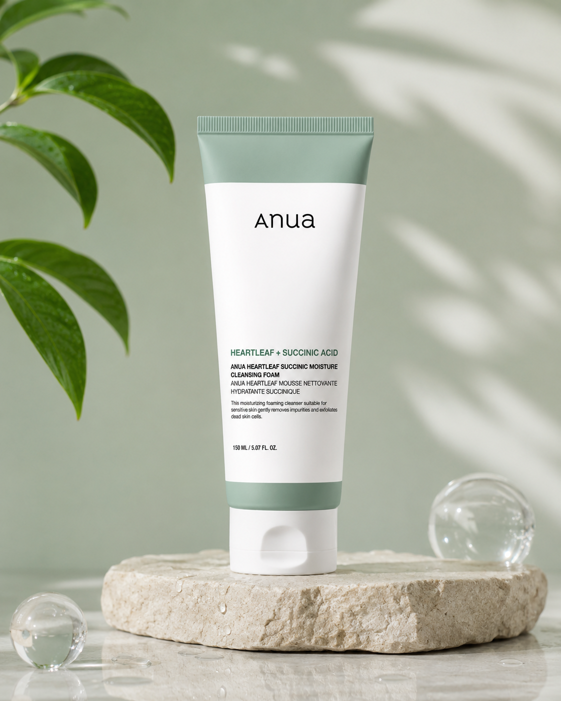 Anua Heartleaf Succinic Moisture Cleansing Foam | 150ml